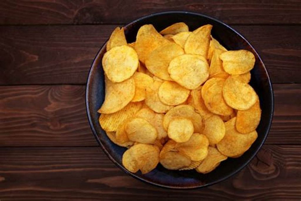 keripik ubi dengan mesin vacuum frying
