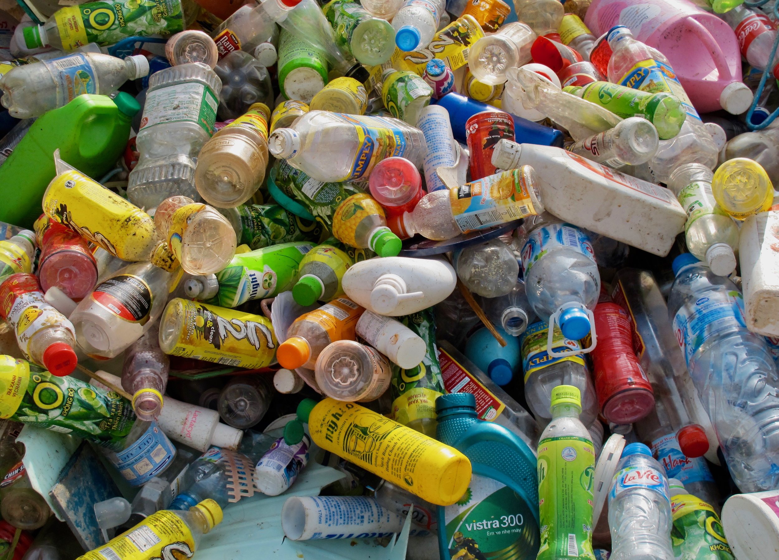 tahapan daur ulang botol plastik