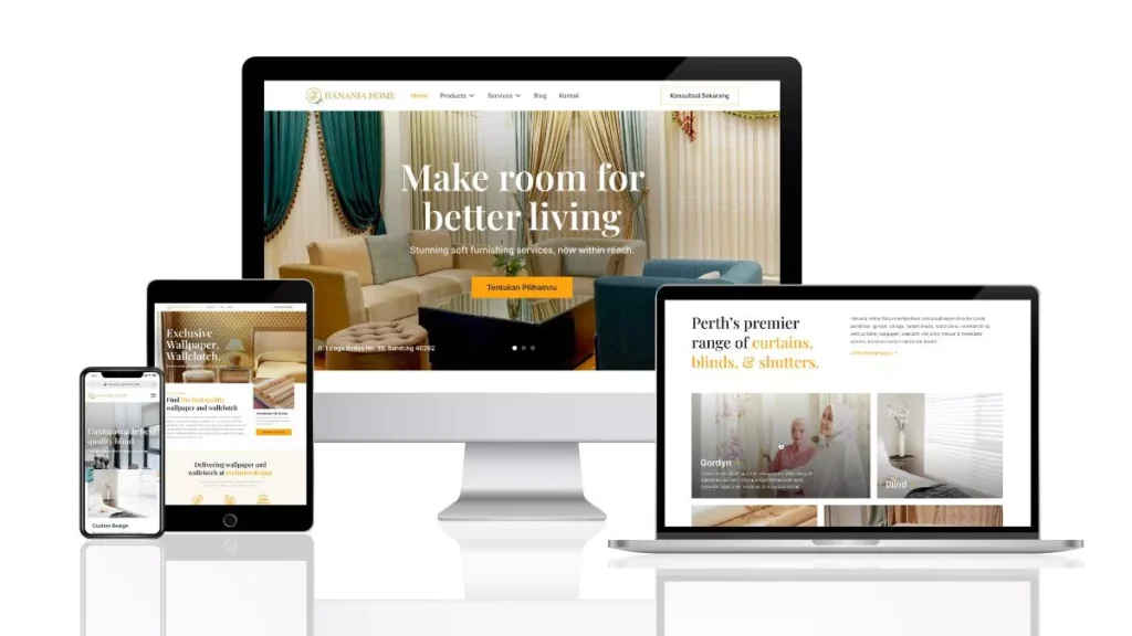fungsi website company profile